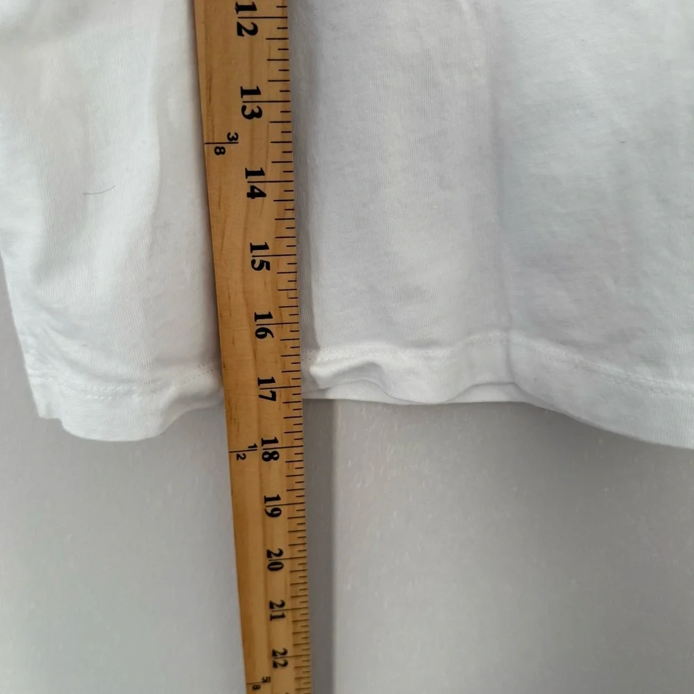 Nike white sports tank top Tee size S